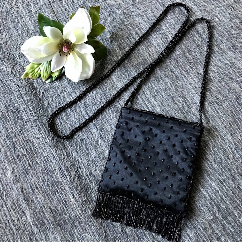 Black Evening Crossbody Bag